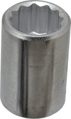 Blackhawk by Proto - 7/8", 3/4" Drive, Standard Hand Socket - 12 Points, 2" OAL, Chrome Finish - Industrial Tool & Supply