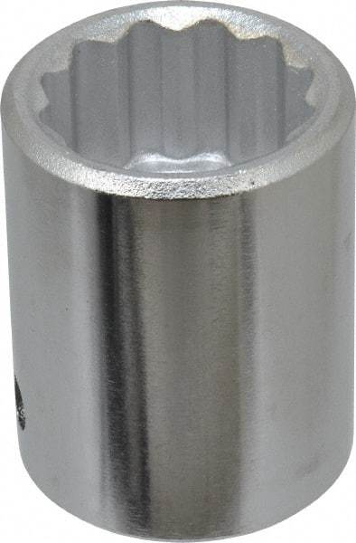 Blackhawk by Proto - 1-1/16", 3/4" Drive, Standard Hand Socket - 12 Points, 2" OAL - Industrial Tool & Supply