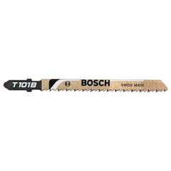 Bosch - 3-5/8" Long, 11 to 14 Teeth per Inch, Bi-Metal Jig Saw Blade - Industrial Tool & Supply