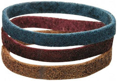 Dynabrade - 1/2" Wide x 12" OAL, Aluminum Oxide Abrasive Belt - Aluminum Oxide, Coarse, Nonwoven - Industrial Tool & Supply