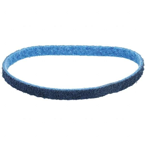 Dynabrade - 3/4" Wide x 18" OAL, Aluminum Oxide Abrasive Belt - Aluminum Oxide, Very Fine, Nonwoven, Series SC-BS - Industrial Tool & Supply