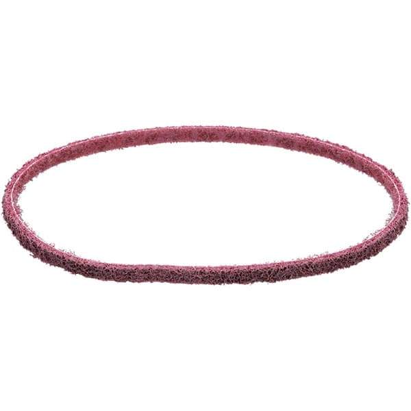 Dynabrade - 1/4" Wide x 24" OAL, Aluminum Oxide Abrasive Belt - Aluminum Oxide, Medium, Nonwoven, Series SC-BS - Industrial Tool & Supply