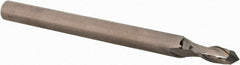 Magafor - 3mm Body Diam, 90°, 2" OAL, Solid Carbide Spotting Drill - Industrial Tool & Supply