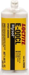 Loctite - 50 mL Cartridge Two Part Epoxy - 20 min Working Time, Series E-00CL - Industrial Tool & Supply