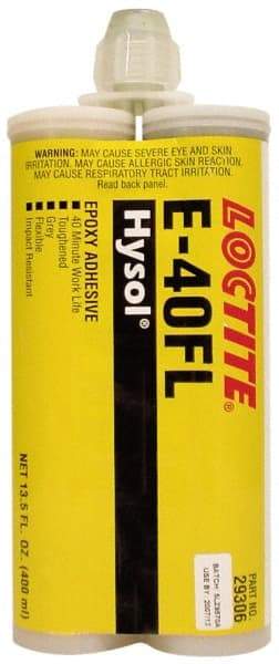 Loctite - 400 mL Cartridge Two Part Epoxy - 40 min Working Time, Series E-40FL - Industrial Tool & Supply