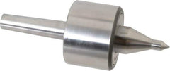 Riten - MT2 Taper Shank, 2-3/8" Head Diam 4,480 Lb Capacity Live Center - 4,000 Max RPM, 1-3/4" Head Length, 3/8" Point Diam, 1-7/8" Point Len, 310 Lb Max Workpc, 6-7/16" OAL, 5/8" Long Tip, Long Point - Industrial Tool & Supply