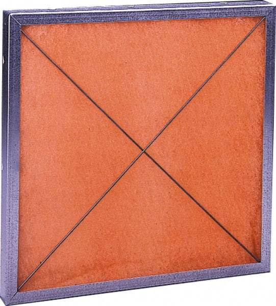 PrecisionAire - Corrosion-Resistant Steel Air Filter Frame - 20" Noml Height x 1" Noml Depth x 20" Noml Width, For Use with Media Pads - Industrial Tool & Supply