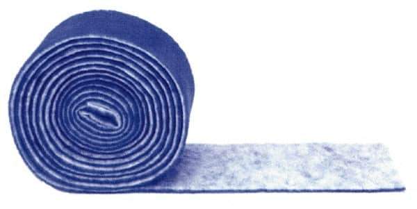 Made in USA - 135" Long x 24" Wide x 1" Thick Polyester Media Air Filter Media Roll - MERV 5, 85% Arrestance Efficiency, 500 FPM Max Air Flow, 0.14" wpg Init Resist, 1" wpg Final Resist, 30% Particle Capture Efficiency, Use with Any Unit - Industrial Tool & Supply