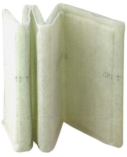 PrecisionAire - 20" Noml Height x 24" Noml Width x 1-3/4" Noml Depth, <20% Capture Efficiency, Panel Air Filter - MERV 5, Polyester, Integrated Galvanized Wire Frame - Industrial Tool & Supply