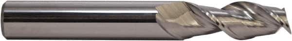 M.A. Ford - 1/4", 2 Flute, Solid Carbide, 0.06" Corner Radius End Mill - 2-1/2" OAL, 3/4" LOC - Industrial Tool & Supply