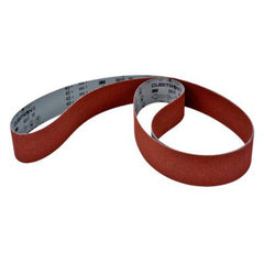 3M Cubitron II Cloth Belt 981F 3 × 132″ 36+ YF-weight Film-lok - Industrial Tool & Supply