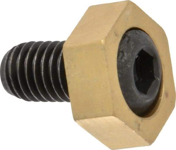 Gibraltar - 1" Hex, 1/2-13 Stud Thread, Symmetrical Hex Clamp - 0.11" Hex Height, 29/32" Thread Length, 10 Clamps - Industrial Tool & Supply