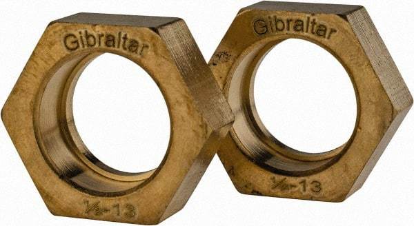 Gibraltar - 1", Hex Clamp Washer - 3/8" Overall Height - Industrial Tool & Supply