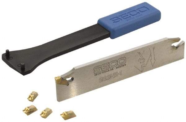 Seco - 1" Blade Height, Indexable Cut-Off Blade - 150.10 Series - Industrial Tool & Supply