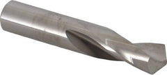 M.A. Ford - 5/8" 118° Spiral Flute Solid Carbide Screw Machine Drill Bit - Bright Finish, Right Hand Cut, 1-3/4" Flute Length, 3-1/2" OAL, Faceted Point, Straight Shank - Industrial Tool & Supply