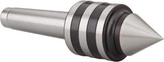 Value Collection - MT3 Taper Shank, 1.7717" Head Diam Live Center - 4,000 Max RPM, 1.2598" Point Diam, 2.95" Point Len, 705.48 Lb Max Workpc, 6.4567" OAL, 1.12" Long Tip, Standard Point - Industrial Tool & Supply