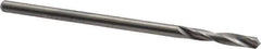 M.A. Ford - #41 118° Spiral Flute Solid Carbide Screw Machine Drill Bit - Bright Finish, Right Hand Cut, 1/2" Flute Length, 2" OAL, Faceted Point, Straight Shank - Industrial Tool & Supply