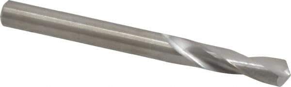 M.A. Ford - 0.234" 118° Spiral Flute Solid Carbide Screw Machine Drill Bit - Bright Finish, Right Hand Cut, 1" Flute Length, 2-1/2" OAL, Faceted Point, Straight Shank - Industrial Tool & Supply
