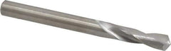 M.A. Ford - 0.234" 118° Spiral Flute Solid Carbide Screw Machine Drill Bit - Bright Finish, Right Hand Cut, 1" Flute Length, 2-1/2" OAL, Faceted Point, Straight Shank - Industrial Tool & Supply