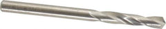 M.A. Ford - 4.0005mm 118° Spiral Flute Solid Carbide Screw Machine Drill Bit - Bright Finish, Right Hand Cut, 22mm Flute Length, 55mm OAL, Faceted Point, Straight Shank - Industrial Tool & Supply