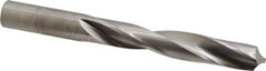 M.A. Ford - 17/32" 118° Solid Carbide Jobber Drill - Bright Finish, Right Hand Cut, Spiral Flute, Straight Shank, 5" OAL, Faceted Point - Industrial Tool & Supply