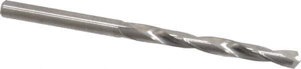 M.A. Ford - #24 118° Solid Carbide Jobber Drill - Bright Finish, Right Hand Cut, Spiral Flute, Straight Shank, 2-1/2" OAL, Faceted Point - Industrial Tool & Supply