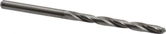 M.A. Ford - #31 118° Solid Carbide Jobber Drill - Bright Finish, Right Hand Cut, Spiral Flute, Straight Shank, 2-1/4" OAL, Faceted Point - Industrial Tool & Supply