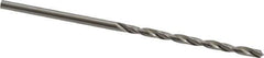 M.A. Ford - #55 118° Solid Carbide Jobber Drill - Bright Finish, Right Hand Cut, Spiral Flute, Straight Shank, 1-1/2" OAL, Faceted Point - Industrial Tool & Supply