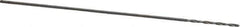 M.A. Ford - #75 118° Solid Carbide Jobber Drill - Bright Finish, Right Hand Cut, Spiral Flute, Straight Shank, 1-1/2" OAL, Faceted Point - Industrial Tool & Supply