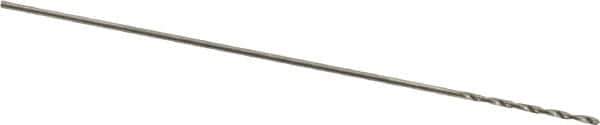 M.A. Ford - #77 118° Solid Carbide Jobber Drill - Bright Finish, Right Hand Cut, Spiral Flute, Straight Shank, 1-1/2" OAL, Faceted Point - Industrial Tool & Supply