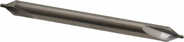 M.A. Ford - #0 Plain Cut 60° Incl Angle Solid Carbide Combo Drill & Countersink - Industrial Tool & Supply