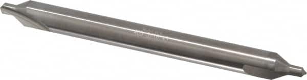 M.A. Ford - #5 Plain Cut 60° Incl Angle Solid Carbide Combo Drill & Countersink - Industrial Tool & Supply