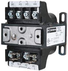 Eaton Cutler-Hammer - 1 Phase, 0.05 kVA, Control Transformer - 2 Input, 1 Output Winding, 50/60 Hz, 3 Inch Deep x 2-9/16 Inch High, 131°F Temp Rise - Industrial Tool & Supply