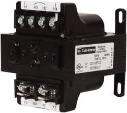 Eaton Cutler-Hammer - 1 Phase, 0.15 kVA, Control Transformer - 2 Input, 1 Output Winding, 50/60 Hz, 4 Inch Deep x 3-3/16 Inch High, 131°F Temp Rise - Industrial Tool & Supply