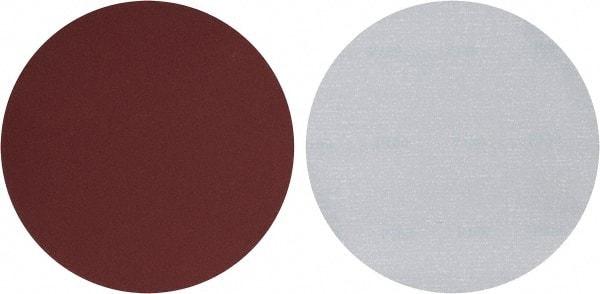 Made in USA - 9" Diam, 180 Grit Aluminum Oxide Adhesive PSA Disc - Very Fine Grade, X Weighted Cloth Backing, For Low Speed Dual-Action Sanders, Random Orbital Sanders - Industrial Tool & Supply