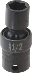 SK - 3/8" Drive 1/2" Standard Universal Impact Socket - 6 Points, 2-9/64" OAL - Industrial Tool & Supply