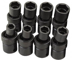 SK - 3/8" Drive 5/8" Standard Universal Impact Socket - 6 Points, 2-21/64" OAL - Industrial Tool & Supply