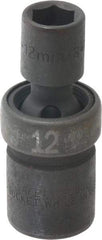 SK - 1/2" Drive 12mm Standard Universal Impact Socket - 6 Points, 2-3/4" OAL - Industrial Tool & Supply