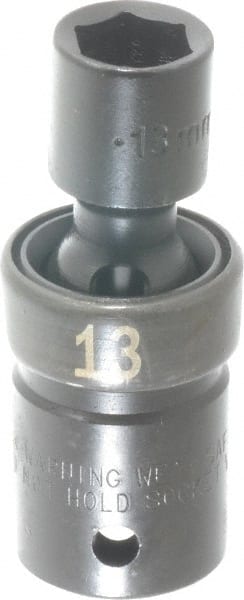 SK - 1/2" Drive 13mm Standard Universal Impact Socket - Industrial Tool & Supply