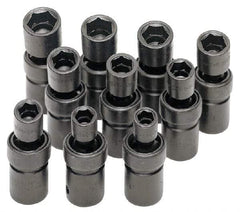 SK - 1/2" Drive 18mm Standard Universal Impact Socket - 6 Points, 2-55/64" OAL - Industrial Tool & Supply