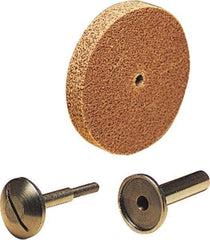 3M - 6" Diam, 1" Face Width, 5/8" Center Hole, Very Coarse Grade, Silicon Carbide Deburring Wheel - Unitized, Hard Density 7 Grade, 7,000 RPM - Industrial Tool & Supply