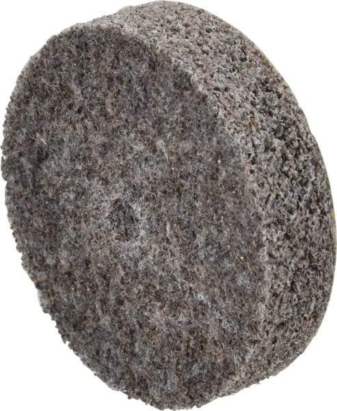 3M - 2" Diam, 1/2" Face Width, 1/4" Center Hole, Coarse Grade, Aluminum Oxide Deburring Wheel - Unitized, Hard Density 7 Grade, 22,100 RPM - Industrial Tool & Supply