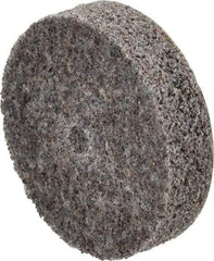 3M - 2" Diam, 1/2" Face Width, 1/4" Center Hole, Coarse Grade, Aluminum Oxide Deburring Wheel - Unitized, Hard Density 7 Grade, 22,100 RPM - Industrial Tool & Supply