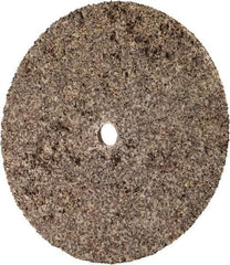 3M - 3" Diam, 1/8" Face Width, 1/4" Center Hole, Coarse Grade, Aluminum Oxide Deburring Wheel - Unitized, Hard Density 7 Grade, 18,100 RPM - Industrial Tool & Supply