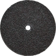 3M - 3" Diam, 1/4" Face Width, 1/4" Center Hole, Fine Grade, Aluminum Oxide Deburring Wheel - Unitized, Medium Density 5 Grade, 18,100 RPM - Industrial Tool & Supply