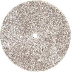 3M - 4" Diam, 1/4" Face Width, 1/4" Center Hole, Fine Grade, Aluminum Oxide Deburring Wheel - Unitized, Medium Density 5 Grade, 12,100 RPM - Industrial Tool & Supply