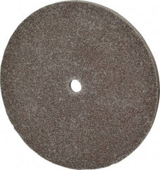 3M - 6" Diam, 1/4" Face Width, 1/2" Center Hole, Fine Grade, Aluminum Oxide Deburring Wheel - Unitized, Medium Density 5 Grade, 7,500 RPM - Industrial Tool & Supply