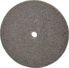 3M - 6" Diam, 1/4" Face Width, 1/2" Center Hole, Coarse Grade, Aluminum Oxide Deburring Wheel - Unitized, Hard Density 7 Grade, 7,500 RPM - Industrial Tool & Supply