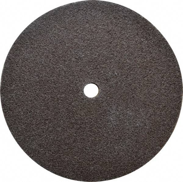 3M - 6" Diam, 1/2" Face Width, 1/2" Center Hole, Medium Grade, Aluminum Oxide Deburring Wheel - Unitized, Hard Density 7 Grade, 7,500 RPM - Industrial Tool & Supply
