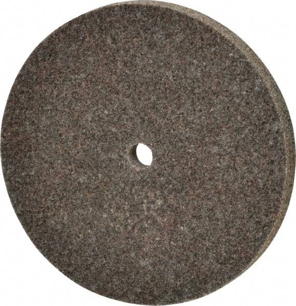 3M - 6" Diam, 1/2" Face Width, 1/2" Center Hole, Coarse Grade, Aluminum Oxide Deburring Wheel - Unitized, Hard Density 7 Grade, 7,500 RPM - Industrial Tool & Supply